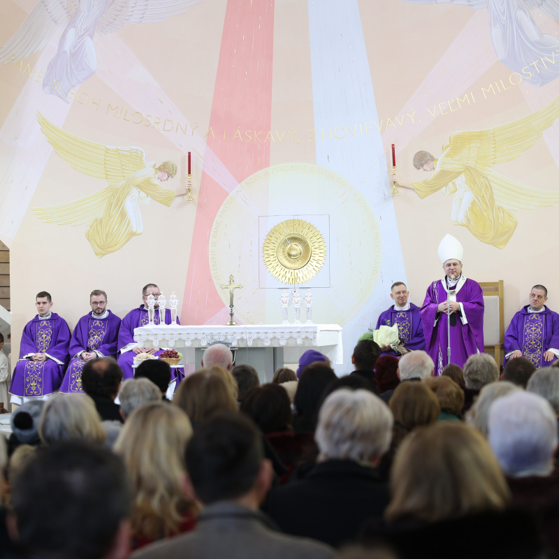 Oslava 30. výročia Rímskokatolíckej Farnosti Božieho milosrdenstva